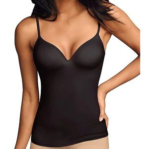 Self Expressions Wirefree Camisole with Foam Cups M/Black
